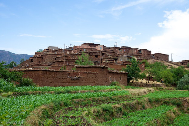 village near ouirgane / morocco