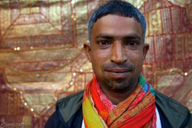 scarf merchant / jodhpur, india