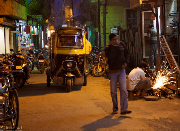 autorickshaw repair / jaipur, india